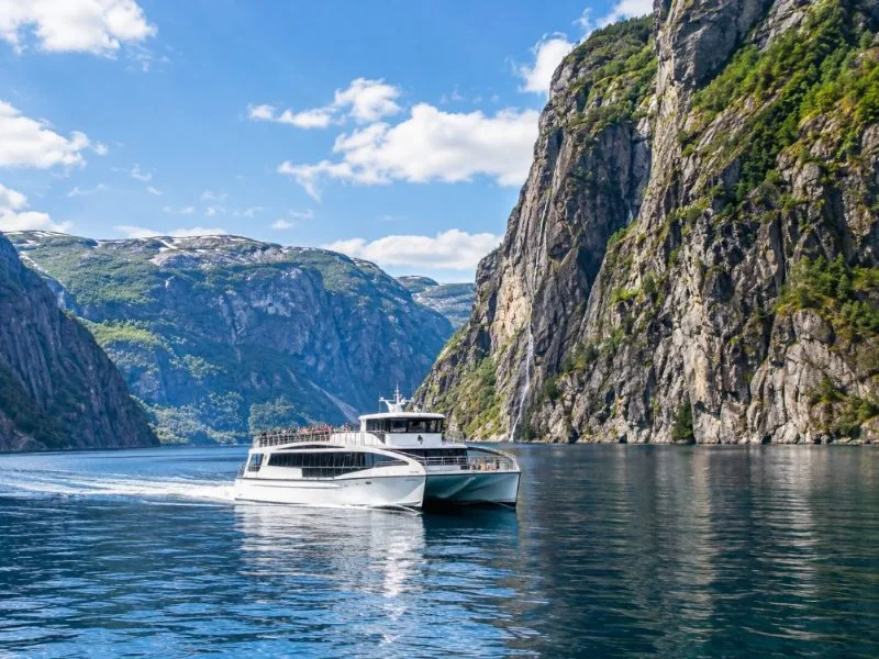 Electric Fjord Cruise to Lysefjord & Preikestolen