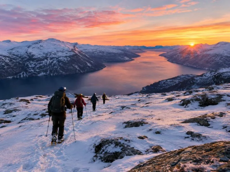 Winter Lysefjord Cruise & Preikestolen Hike